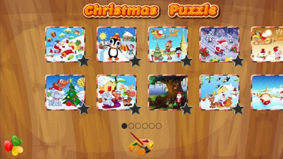 Happy Christmas Time with Santa Claus, Snowman, Elf, Reindeer Jigsaw Puzzles: Fun Educational Game for Kids and Toddlers screenshot 1