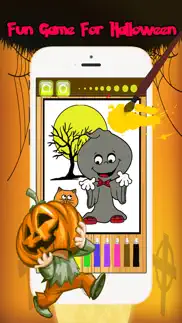 halloween coloring book:color games for adult kids iphone screenshot 2