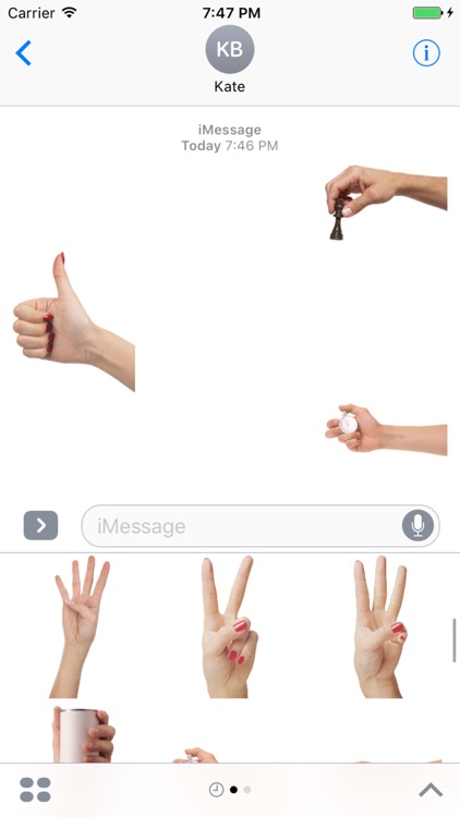 Fun Hands Stickers