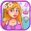 王女ラプンツェルをドレスアップ - 無料ドレスアップ女の子のための王女ゲーム「美容院人形」 - iPadアプリ