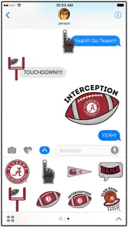 alabama crimson tide stickers for imessage problems & solutions and troubleshooting guide - 2