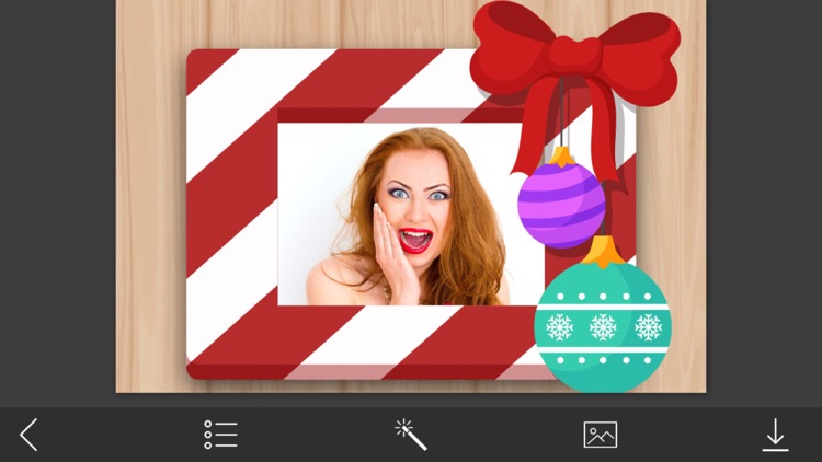 Xmas Tree Photo Frame - Photo Frames for Instagram