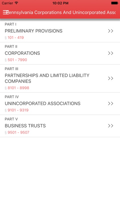 PA Corporations and Unincorporated Associations