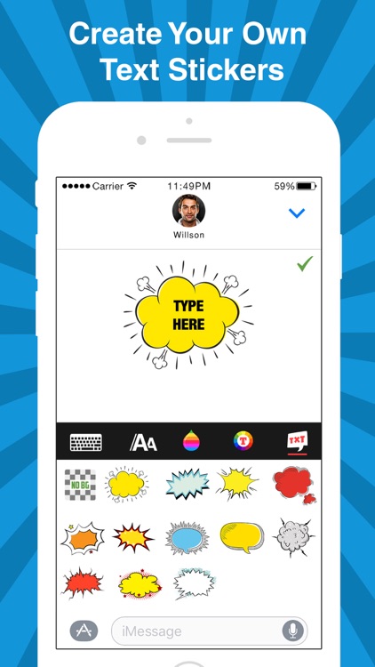 StickyFi - Sticker Maker For iMessage Stickers