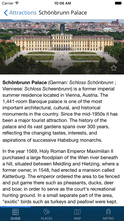 Vienna Travel Guide with Offline Street Map