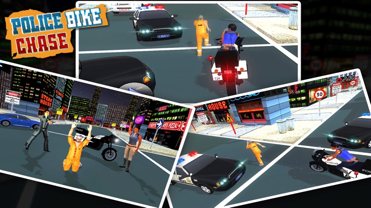 Crime City Stunt Police Bike screenshot-4