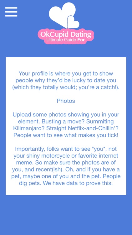 Ultimate Guide For OkCupid Dating screenshot-3