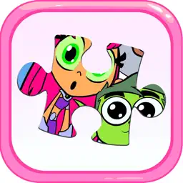 Cartoon Jigsaw Puzzles Box for Teen Titans Go app icon