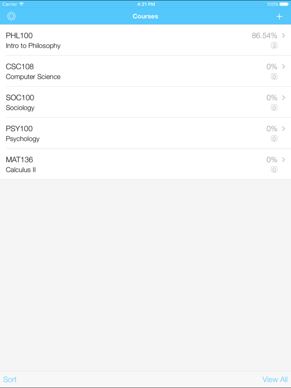 Screenshot #4 pour Grades - Grade Tracker and Student Task Manager