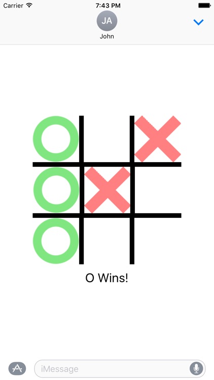 Tic Tac Toe for Message screenshot-4