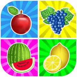 Matching Pairs Fruits-Flashcard Game For Toddlers app icon