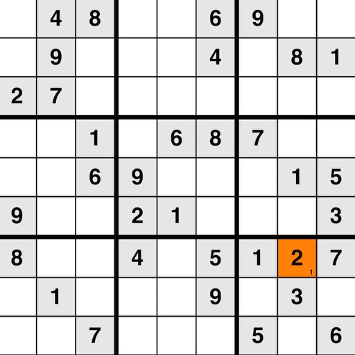 Straight Sudoku iOS App
