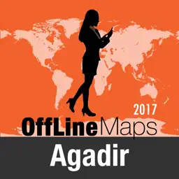 Agadir Offline Map and Travel Trip Guide app icon