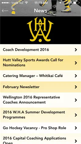 Game screenshot Wellington Hockey apk