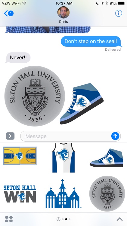 Seton Hall Stickers screenshot-3