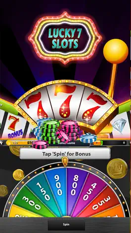 Game screenshot Lucky 7 Slot Machines – Spin 777 Lottery Wheel apk