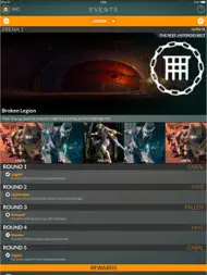 Events for Destiny Track Public Events Timers ipad bilder 2
