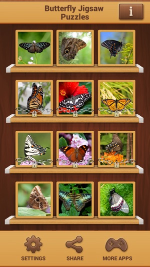Butterfly Jigsaw Puzzles - Cool Puzzle G