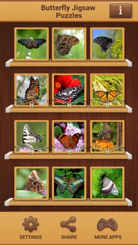 Butterfly Jigsaw Puzzles - Cool Puzzle Gamesのおすすめ画像1