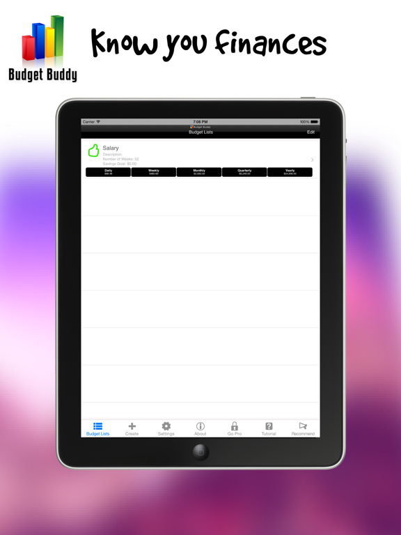 Screenshot #5 pour Budget Buddy