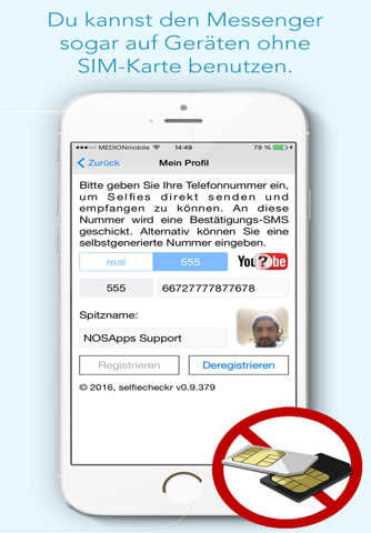 SelfieCheckr E2E Messenger screenshot 4