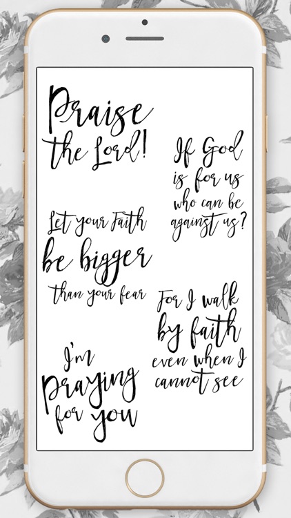 Encouraging Words & Bible Verses Sticker Pack