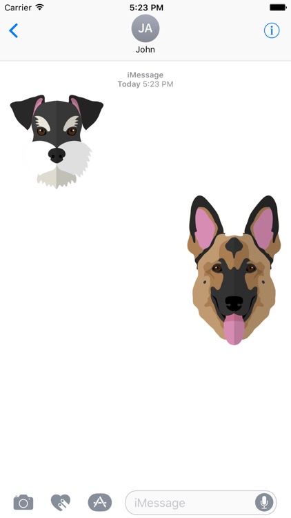 Dog Face Sticker screenshot-3
