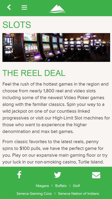 Screenshot #2 pour Seneca Allegany Resort & Casino