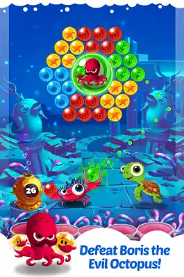 Game screenshot Bubble Heroes: Starfish Rescue apk