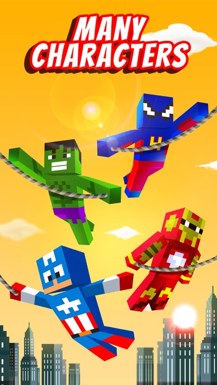 Superhero Swing - Pocket Edition Rope n Fly Game