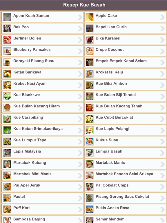 Screenshot #4 pour Resep Kue Basah