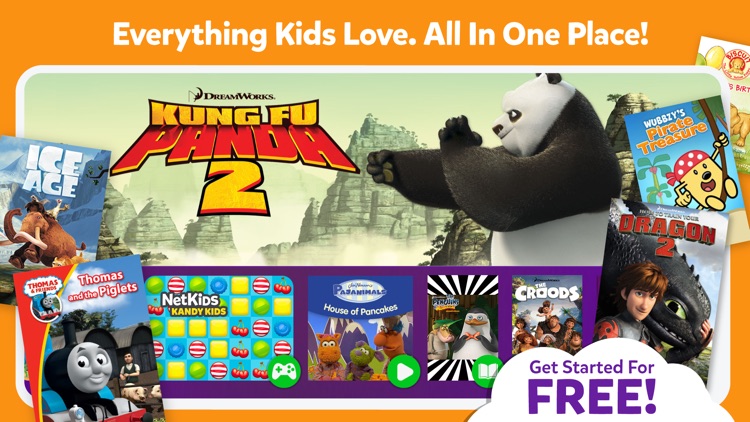 NetKids Digital Entertainment Network for Kids screenshot-0