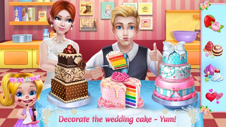 Wedding Planner - Dress Up, Makeup & Cake Design