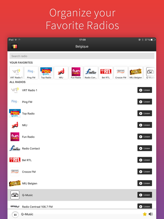 Screenshot #5 pour Radios Belgique - Radio Belge