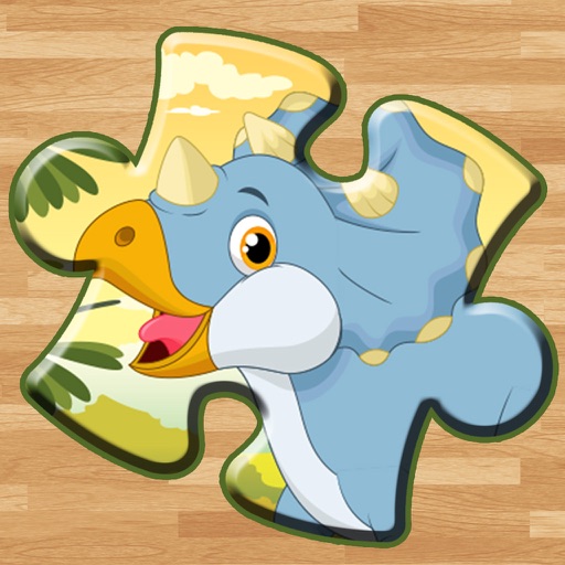 Dinosaur Jigsaw Puzzle - Magic Board Fun for Kids iOS App