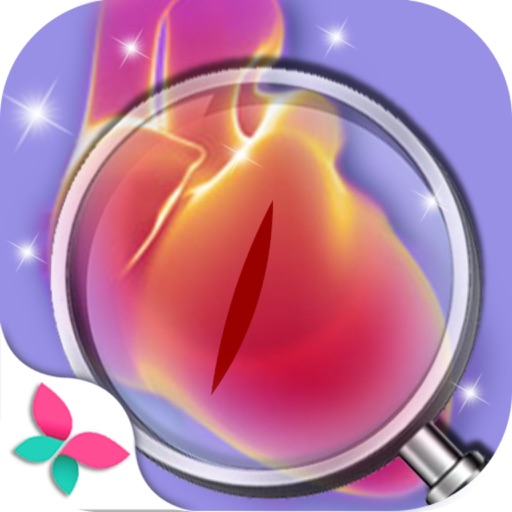 Girl's Cardiac Emergency-Health Cure Icon