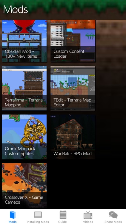 Mods for Terraria PC Edition- TerraPedia!