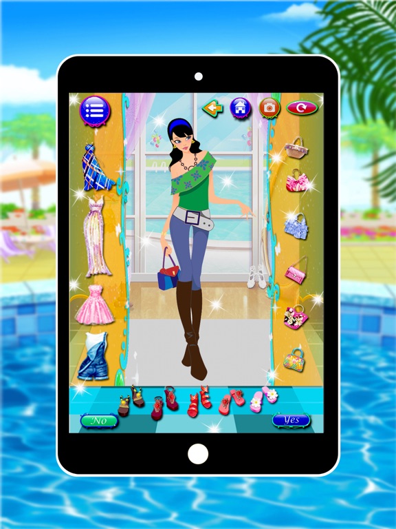 Screenshot #4 pour Pool Party Rock On - Free Dress Up and Makeover with Your Friends