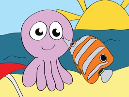 Meet your marine animal friends, stickers that entertain and teach kids of all ages