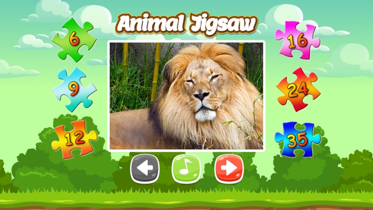 Animal Photo Jigsaw Puzzle Games HD