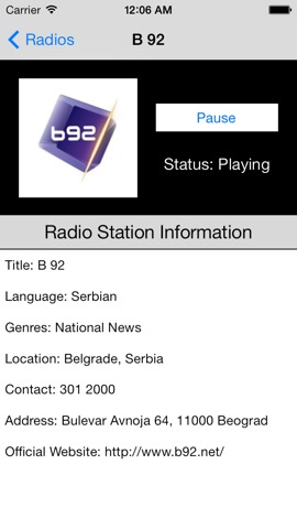 Serbia Radio Live Player (Serbian / Србија / српски радио)のおすすめ画像3