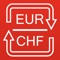 A handy app to convert between Swiss Francs and Euro