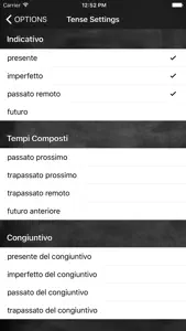 Conjugation Nation Italian screenshot #4 for iPhone