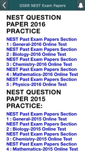 IISER NEST Exam Papers(圖2)-速報App