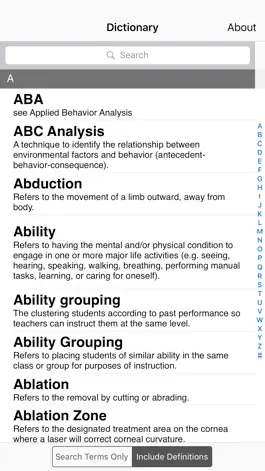 Game screenshot Special Education Dictionary mod apk