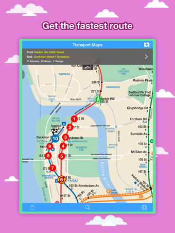 Скриншот из New York City Maps - NYC Subway and Travel Guides