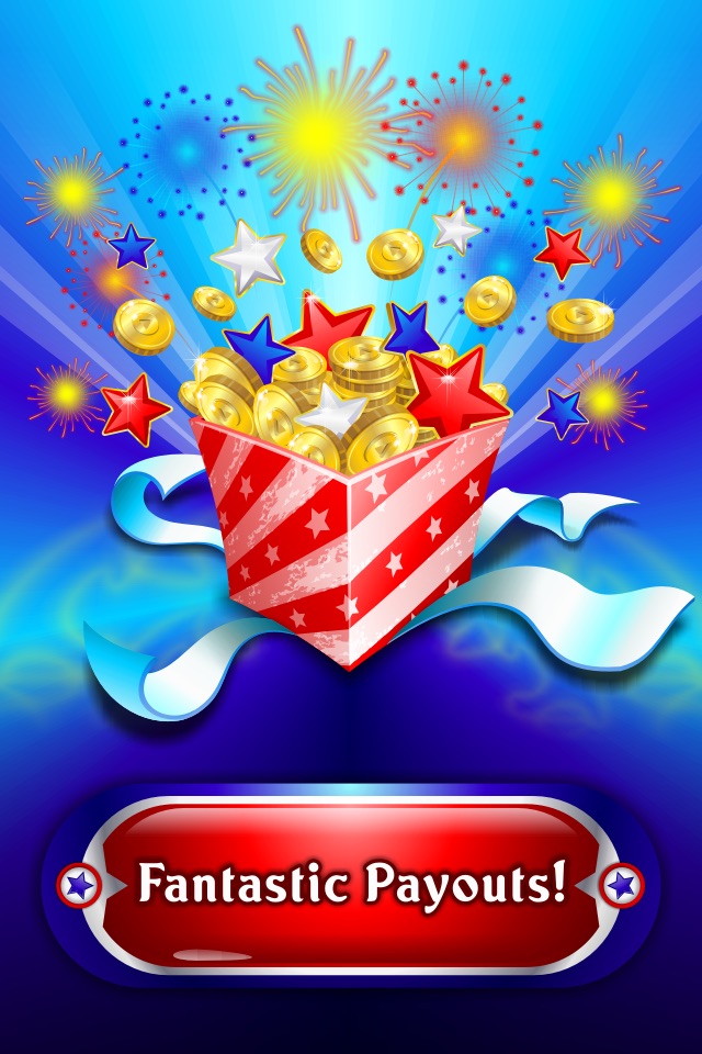 Red White and Blue Slots - Free Play Slot Machine screenshot 3