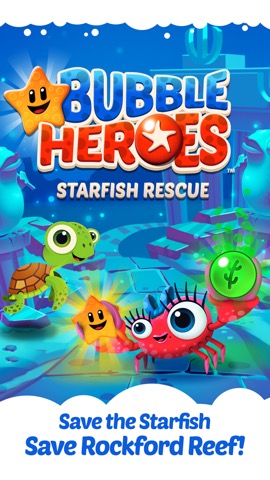 Bubble Heroes: Starfish Rescueのおすすめ画像5