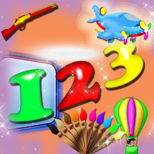 Numbers Counting Learn And Play Icon