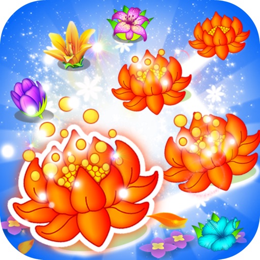 Flower Garden Match-3 iOS App
